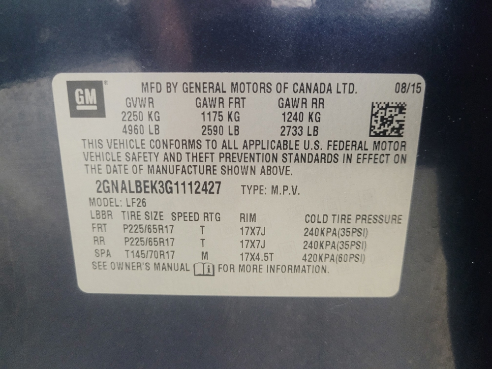 2016 Chevrolet Equinox LS - Photo 26